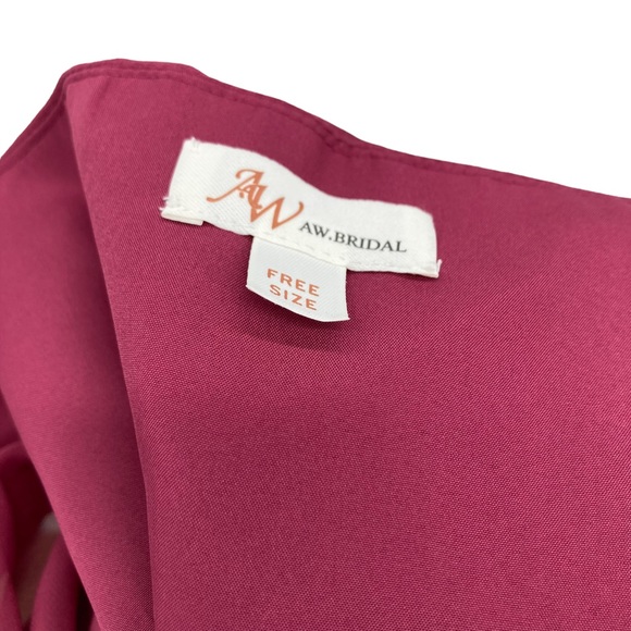 AW Bridal Wrap Formal Dress Size Adjustable - Picture 11 of 15